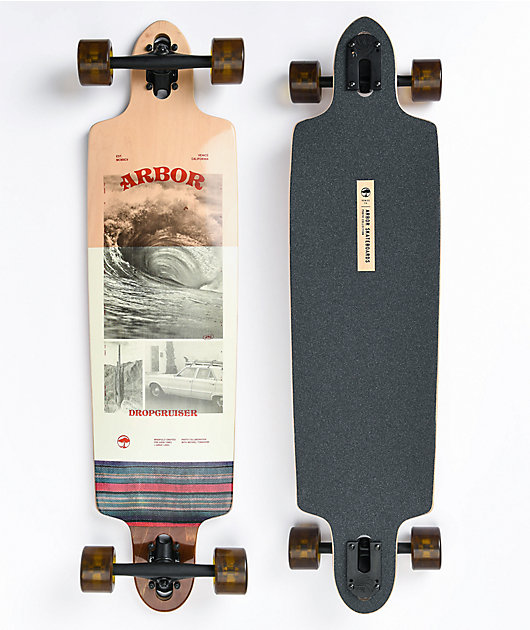 Arbor Drop Cruiser Photo Collection 2021 38" Double Drop Longboard Complete